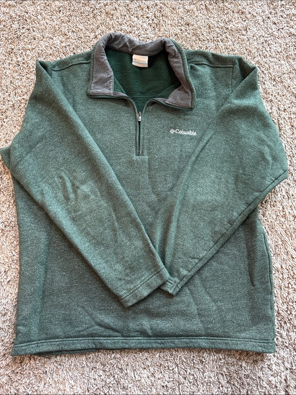 Columbia Men’s Knit quarter zip sweater